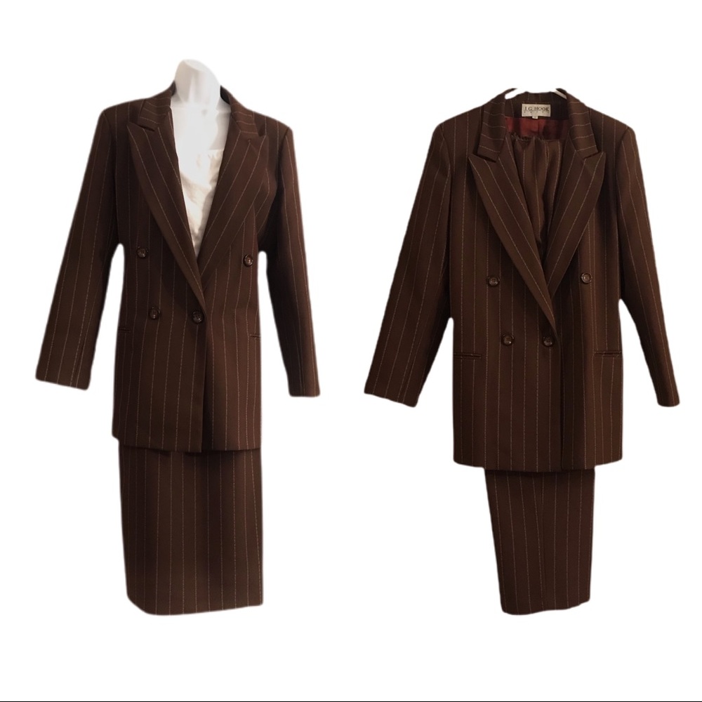 Beautiful 3 Piece Suit Set (Blazer, Skirt, Pants)